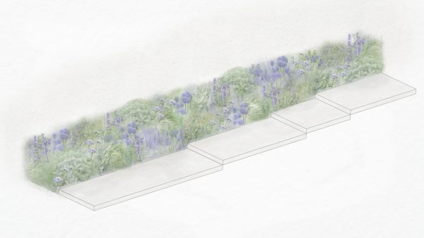 Render bordura fiorita